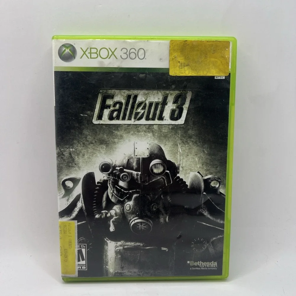 Fallout 3 (Microsoft Xbox 360, 2008) Complete with Manual